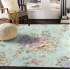 WellLee Fresh Spring Flowers Area Rug Rugs for Living Room Bedroom 7'x5'